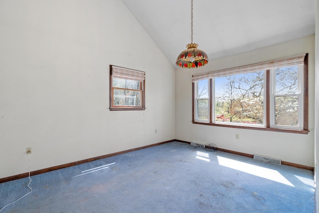 42 Keswick Ct, Troutville, VA 24175 - carpeted spare room featuring plenty of natural light, baseboards, and visible vents