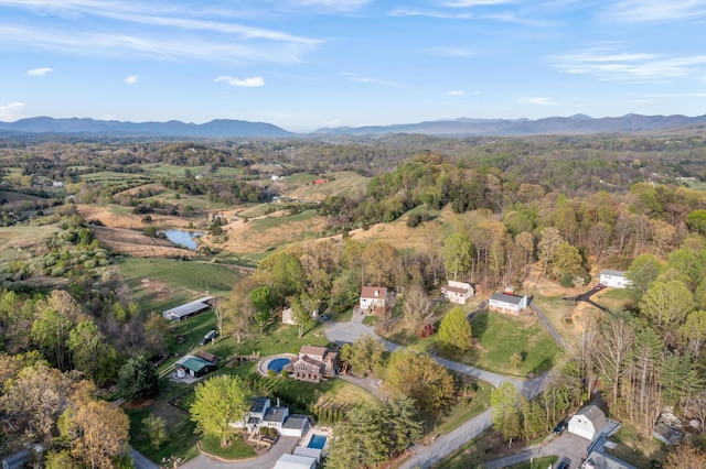 42 Keswick Ct, Troutville, VA 24175 - bird's eye view featuring a forest view and a mountain view