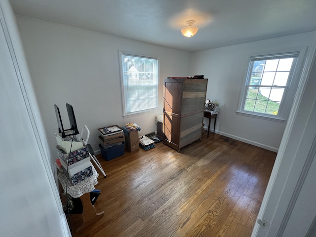 23 Upland Dr, Salem, VA 24153 - misc room featuring wood finished floors and baseboards