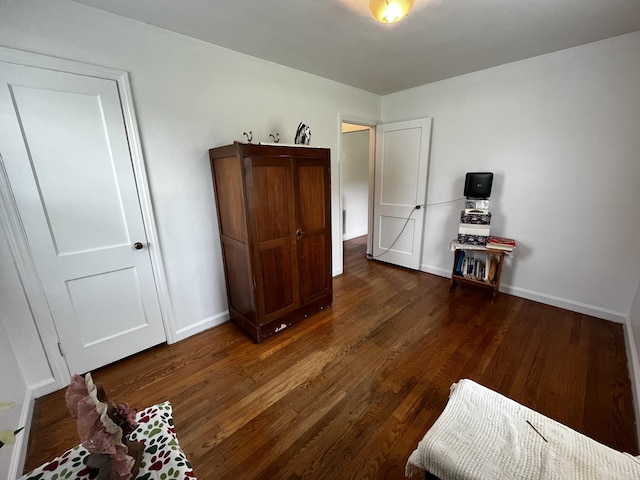23 Upland Dr, Salem, VA 24153 - bedroom with wood finished floors and baseboards