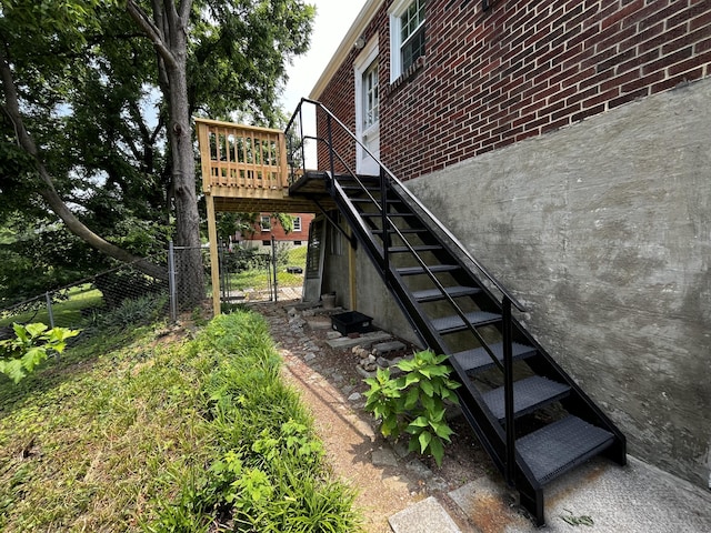 23 Upland Dr, Salem, VA 24153 - view of stairs