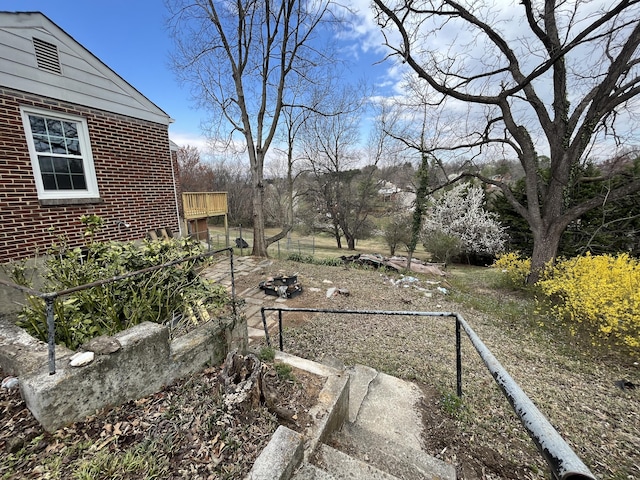 23 Upland Dr, Salem, VA 24153 - view of yard