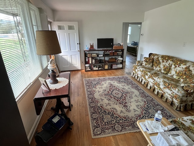 23 Upland Dr, Salem, VA 24153 - living area featuring wood finished floors