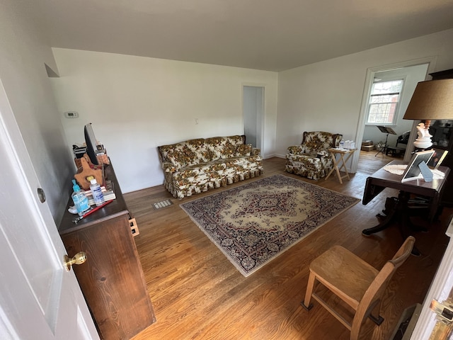 23 Upland Dr, Salem, VA 24153 - living area with wood finished floors