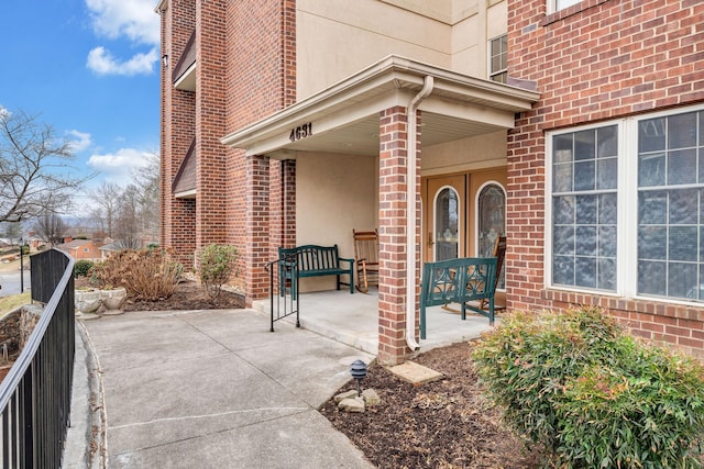 view of patio / terrace featuring a porch