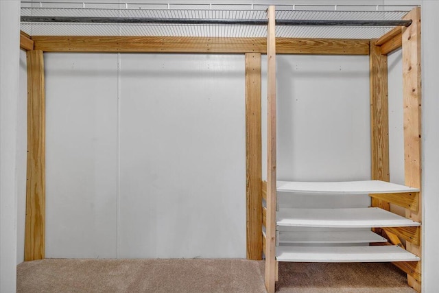 view of closet
