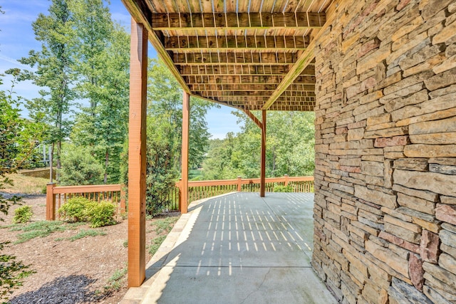 view of patio