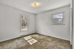 carpeted spare room featuring a healthy amount of sunlight and baseboards