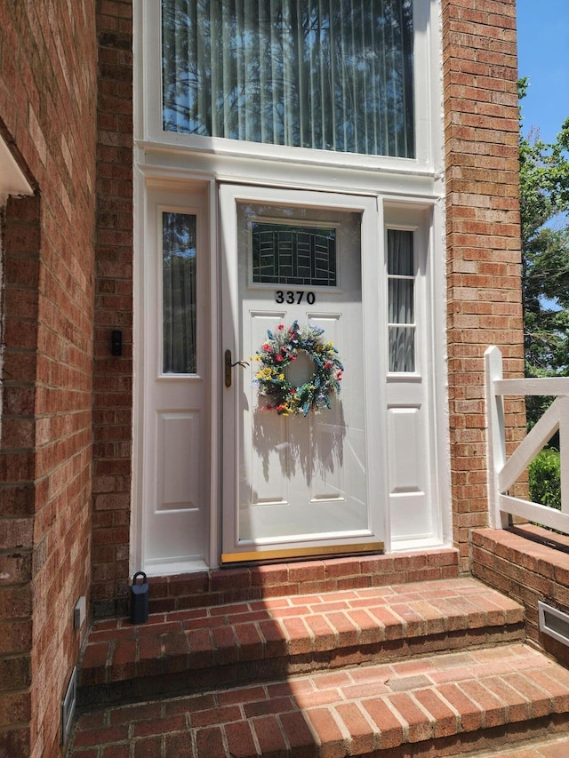 3370 Kelly Lane Ext, Roanoke, VA 24018 - view of exterior entry featuring brick siding