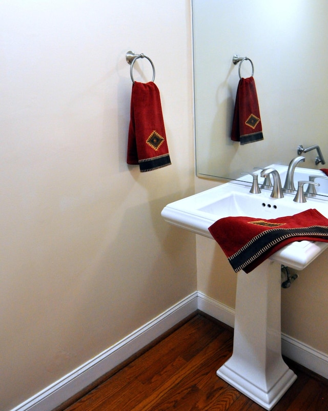 3370 Kelly Lane Ext, Roanoke, VA 24018 - bathroom with wood finished floors