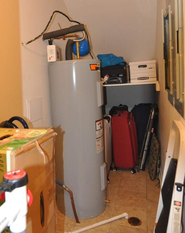 3370 Kelly Lane Ext, Roanoke, VA 24018 - utility room featuring electric water heater