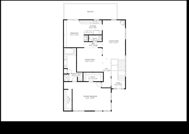 3370 Kelly Lane Ext, Roanoke, VA 24018 - view of room layout