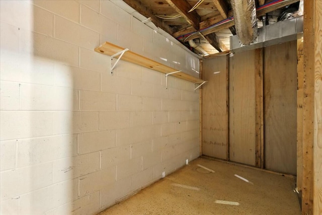 2351 Reese Mountain Rd, Elliston, VA 24087 - view of unfinished basement