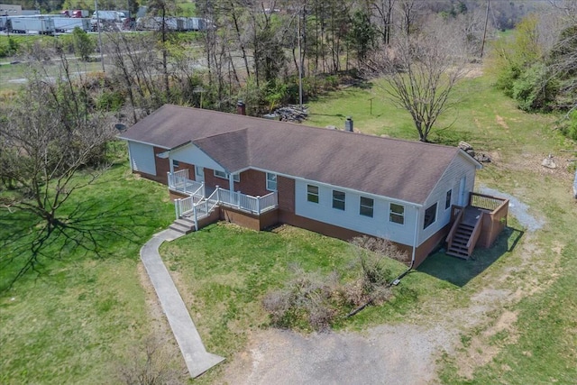 2351 Reese Mountain Rd, Elliston, VA 24087 - birds eye view of property