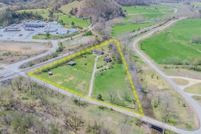 2351 Reese Mountain Rd, Elliston, VA 24087 - aerial view featuring a rural view