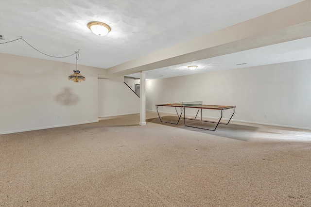 5653 Orchard Valley Cir, Roanoke, VA 24018 - finished basement with baseboards and light carpet