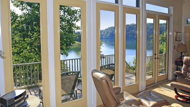 368 Penninsula Pt, Lynch Station, VA 24571 - entryway with a water view