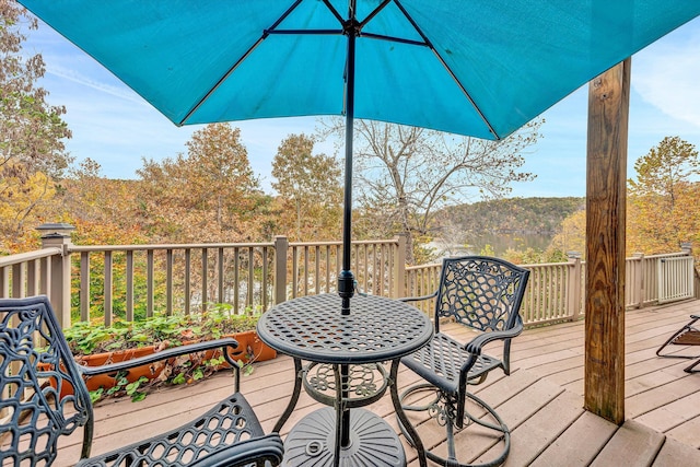 368 Penninsula Pt, Lynch Station, VA 24571 - view of wooden terrace