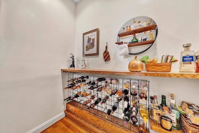 368 Penninsula Pt, Lynch Station, VA 24571 - detailed view of wood finished floors and baseboards