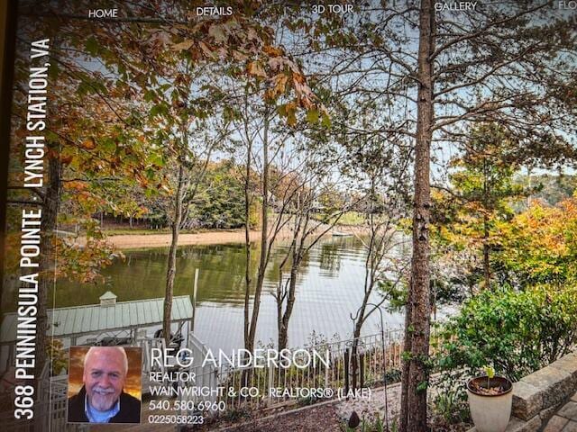 368 Penninsula Pt, Lynch Station, VA 24571 - water view