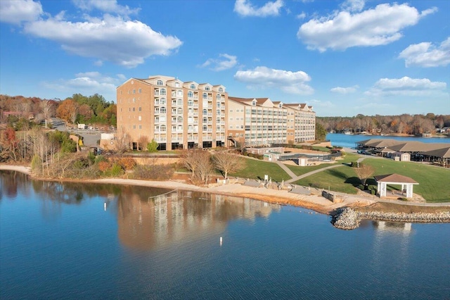 1273 Graves Harbor Trl Unit 3204, Huddleston, VA 24104 - water view with a gazebo