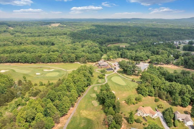 1273 Graves Harbor Trl Unit 3204, Huddleston, VA 24104 - aerial overview of property's location featuring a heavily wooded area and a golf club