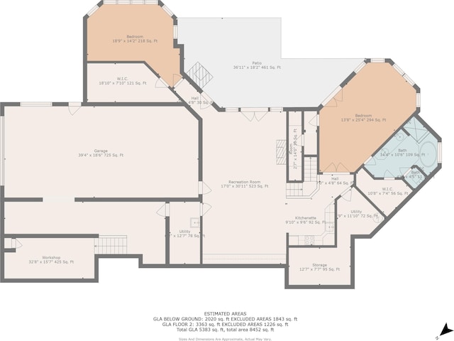 20 Waverly Ct, Moneta, VA 24121 - view of layout