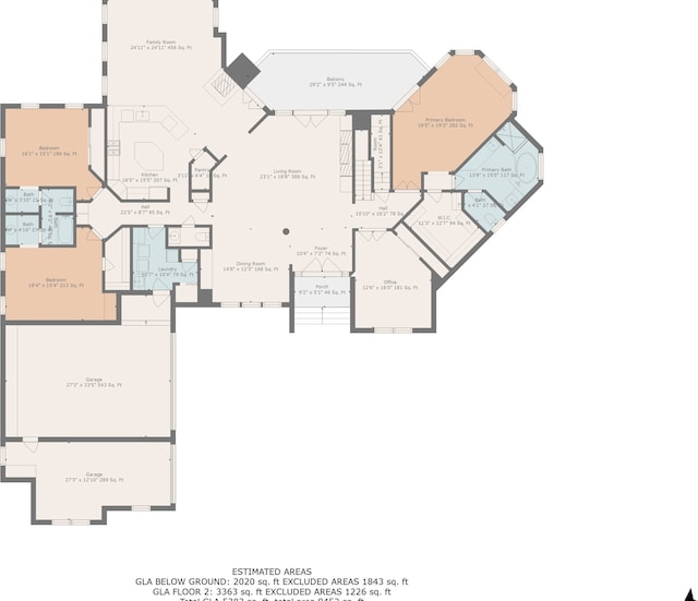 20 Waverly Ct, Moneta, VA 24121 - view of layout
