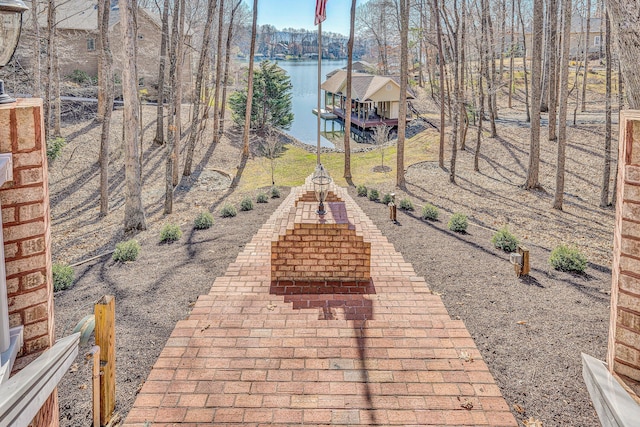 20 Waverly Ct, Moneta, VA 24121 - view of yard featuring a water view