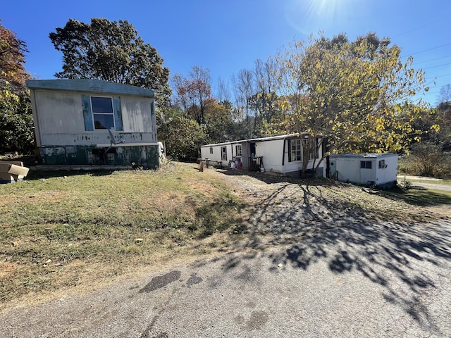 view of manufactured / mobile home