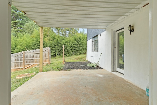 47 Westover Rd, Rocky Mount, VA 24151 - view of patio with fence