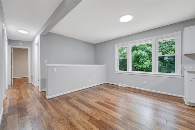 4438 Stonewall Rd NW, Roanoke, VA 24017 - unfurnished room featuring light wood-style floors and baseboards