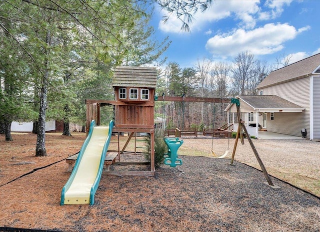 view of playground