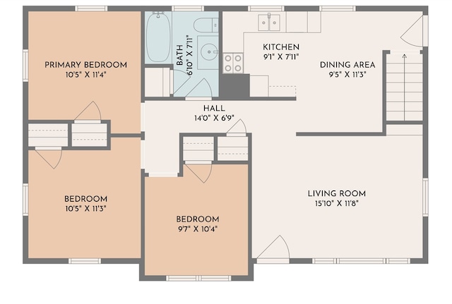 view of layout