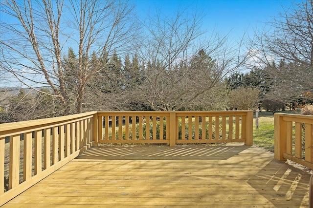 view of deck