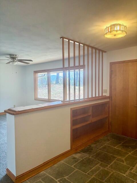 182 Dogwood Ln, Troutville, VA 24175 - entryway with baseboards and ceiling fan