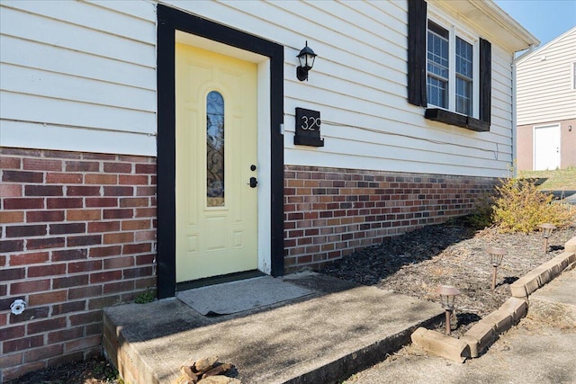 view of entrance to property