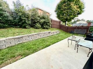 view of patio / terrace featuring a fenced backyard