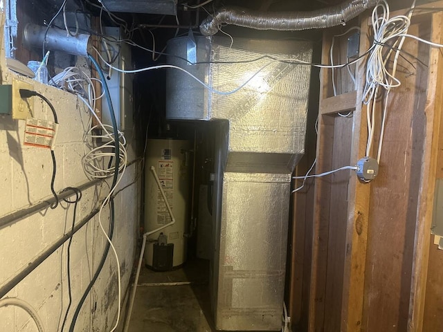 utilities with water heater