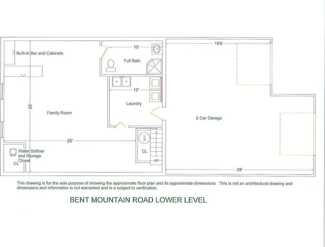 7167 Bent Mountain Rd, Roanoke, VA 24018 - floor plan