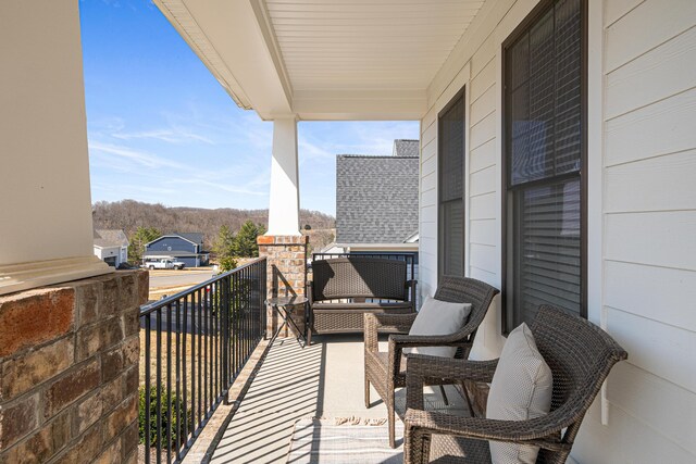 1042 Round Meadow Dr, Christiansburg, VA 24073 - view of balcony