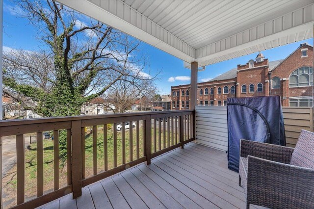 728 Jamison Ave SE, Roanoke, VA 24013 - view of wooden deck