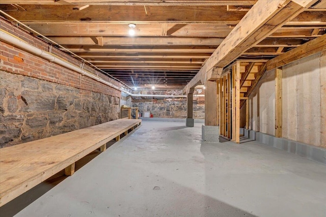 133 Norfolk Ave SW, Roanoke, VA 24011 - view of unfinished below grade area