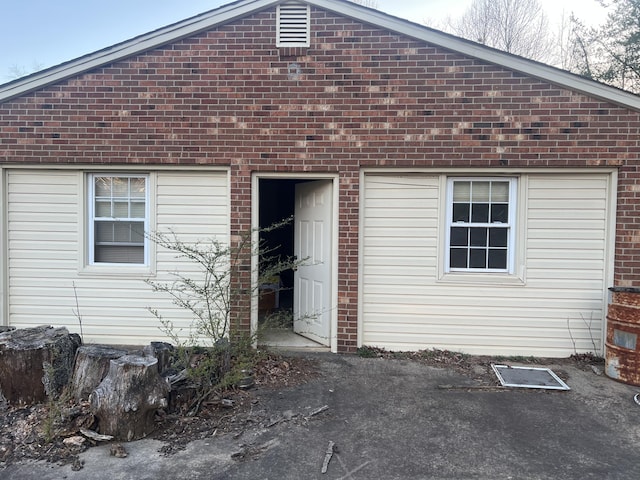 451 Grand Lake Dr, Ridgeway, VA 24148 - exterior space featuring brick siding
