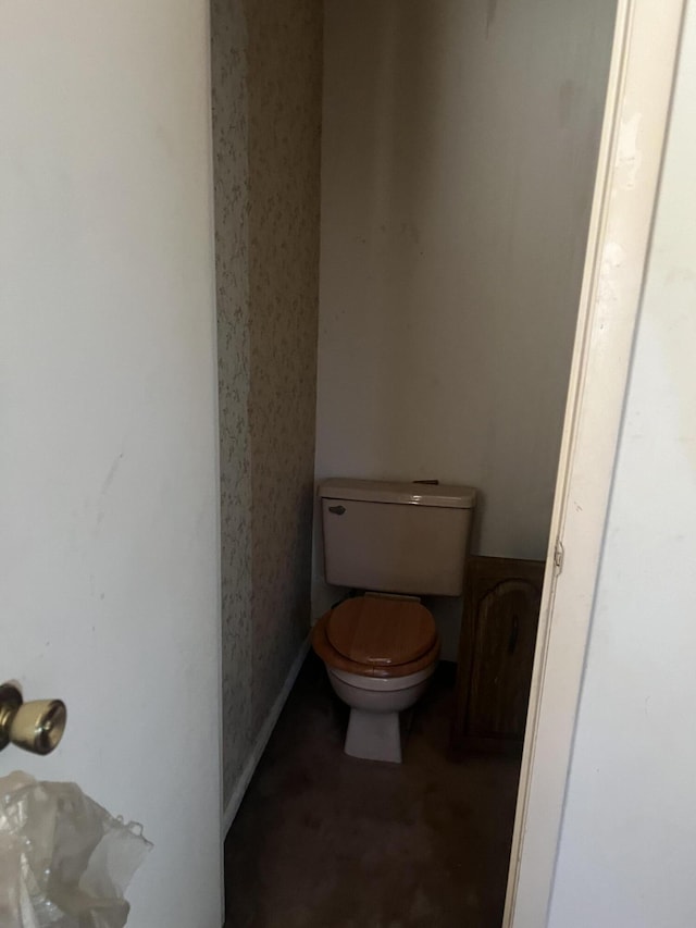 451 Grand Lake Dr, Ridgeway, VA 24148 - bathroom with toilet