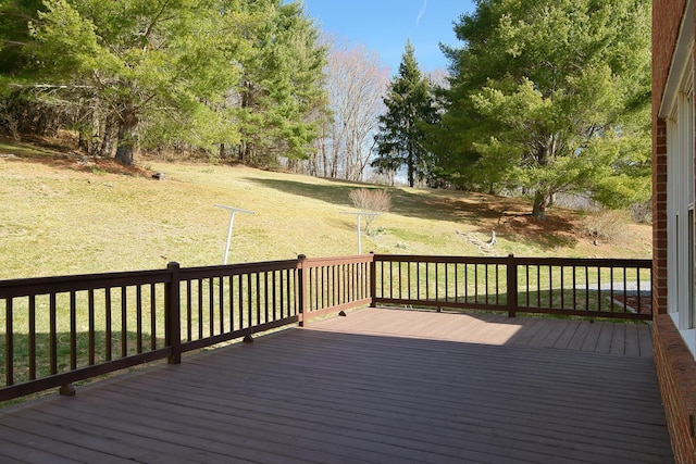 195 Showalter Rd NW, Willis, VA 24380 - wooden deck featuring a lawn
