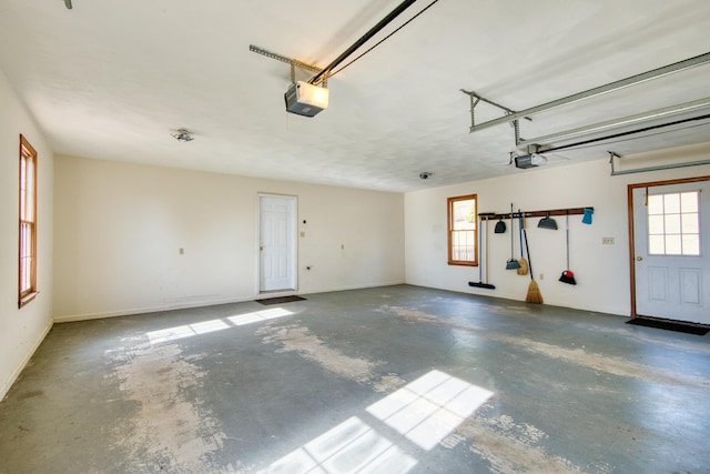 195 Showalter Rd NW, Willis, VA 24380 - garage with a garage door opener