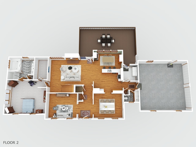 195 Showalter Rd NW, Willis, VA 24380 - view of floor plan / room layout