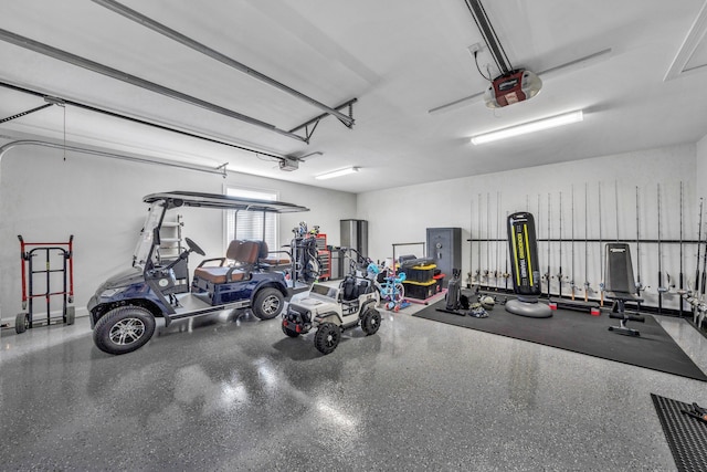 1075 Golf View Ct, Huddleston, VA 24104 - garage featuring a garage door opener