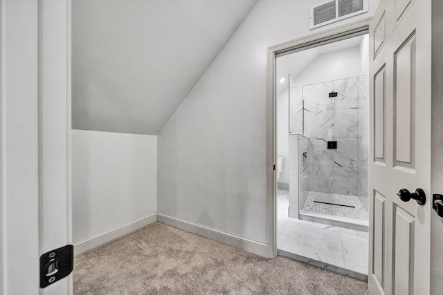 2619 Carolina Ave SW, Roanoke, VA 24014 - bonus room featuring vaulted ceiling, carpet, and baseboards